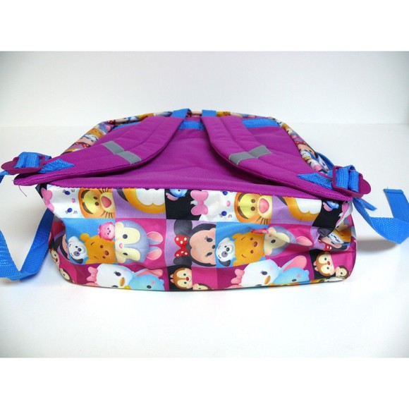 Disney Tsum Tsum Emoji Winnie the Pooh character Backpack School Bag Tote - Picture 5 of 8